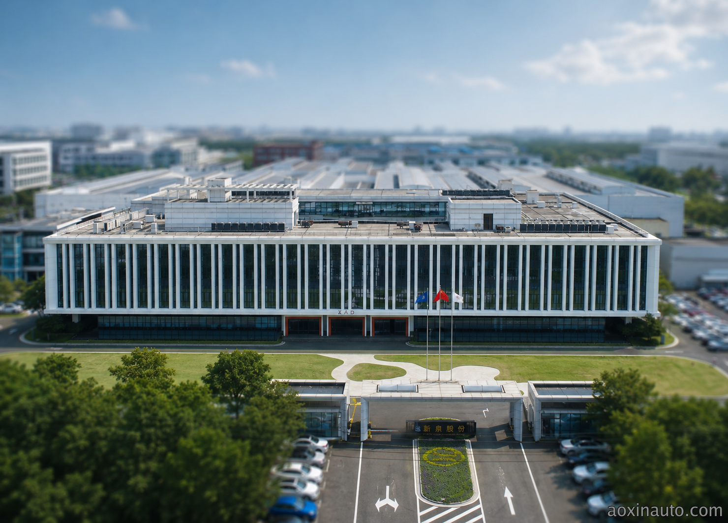 新泉股份厂区建筑